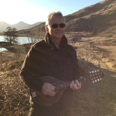 Producer at News for Scotland and mandolin player with Oran Dubh.