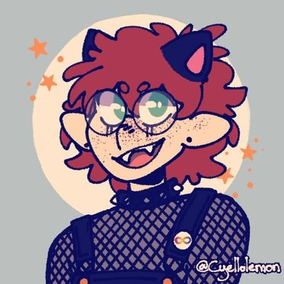 He/It |
21 y/o |
-18 on thin ice |
Queer n Poly |
Ur local dogboy |
pfp is a picrew by @cyellolemon