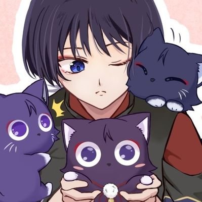 20↑｜猫ちゃんになった傾散放のほのぼの日常を描いてます。飼い主は黒主｜時々🐳☂️chiscara｜commission➡️https://t.co/GeBe7rm07b