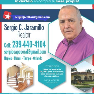 Ventas Casas Lotes y Apartamentos en El SW de la Florida 
 
 Financiamos   casas Banco SERGIO +1 239-645-6017 / Off +1 239-440-4104   sergiocapecoral@gmail.com
