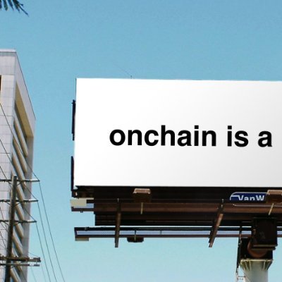 on a mission to get onchain into the dictionary. join us: