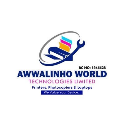 AWWALINHO WORLD TECHNOLOGIES LIMITED: RC NO 1946628//for sales,swap,repair and installation of photocopier,printers and laptops :08064310284/🦅😇❤️🙏