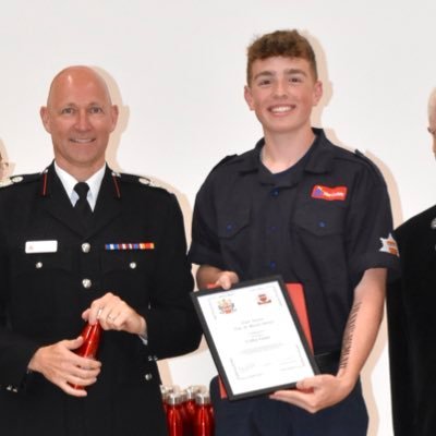 Senior Fire Cadet With East Sussex Fire and Rescue service, based at Eastbourne Community Fire Station.