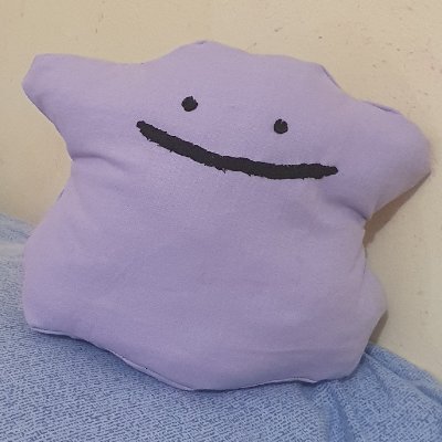 pfp : Ditto (plush by me)
from : Pokemon
I like playing, sewing, cute stuff and playing games.
https://t.co/Aq6ko4cUuT