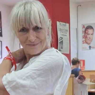 Por la Igualdad plena. Periodista.
Sec. Com., Pol. Municipal, Igualdad @PSOE-Galapagar
Concejal y portavoz adjunta del GMS en Ayunt. Galapagar.
🇦🇷🇪🇦
