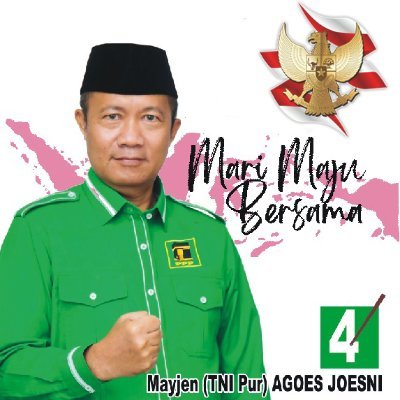 Relawan Mayjen TNI (Purn) Agoes Joesni Calon DPR RI Dapil Jateng X (Kota Pekalongan, Kab. Pekalongan, Pemalang, dan Batang)