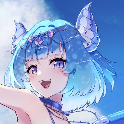 💦Water #Vtuber here to make a splash~ 
https://t.co/c5I9ATc9Aj
 🎨Art: #Mokillust
 🐠•°•°•°•