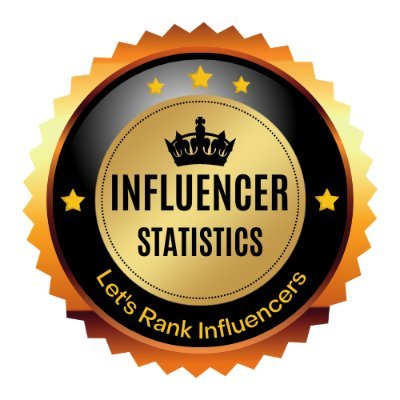 Rankings of Influencers in one place so investors can choose the best influencers based on statistics & numbers  Tel: https://t.co/b0iyz5i5lx