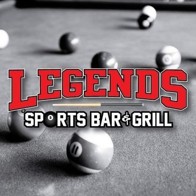 Outstanding food. Outstanding Pool.  Your neighborhood 5 star Restaurant. Located in Lewiston Maine. Come into Legends!