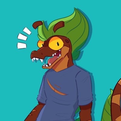 A friendly and nerdy 30 year old lizard-y Cell Biologist / He/They / Gay / single / Pfp by @OrVideos / Banner by @dav_erage