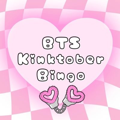A kink-themed BTS bingo challenge taking place during the month of October and beyond || mod 🎀 she/her, 30+|| 🔞 MDNI.
