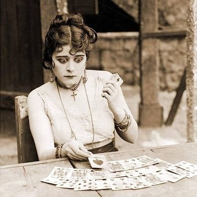 Fortune teller. Slinging cards for the great and the good of Ambridge. Hoping to be invited back to the Village Fete.  #TheArchers