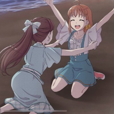 Daily moments for ChikaRiko (Chika Takami, played by Inami Anju and Riko Sakurauchi played by Aida Rikako) from Love Live! Sunshine!! #ちかりこ Moderated by @Kaosi1