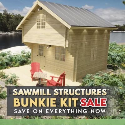 DIY Bunkie Cabin Kits you can build in a weekend. Shipped to your door!

DM/email me any questions you may have! We ship everywhere in North America  🇨🇦  🇺🇸