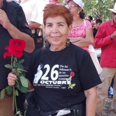 Abogada, Defensora de #DDHH y promotora del rescate de la #MemoriaHistórica en #ElSalvador 🇸🇻.  Sobreviviente de la Masacre del 30 de Julio de 1975.