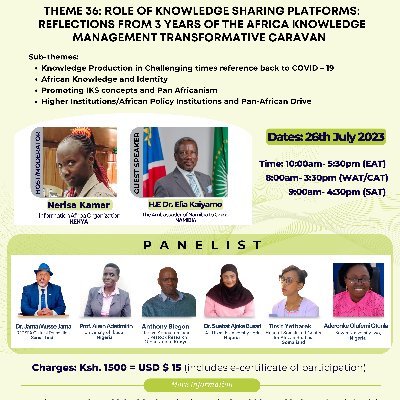 Information Africa Organization (Kenya) is an NGO with objectives that target to Empower & Transform Africa through Access and Use of Information and Knowledge.