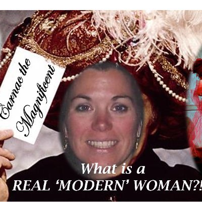 A REAL 'Modern Woman' is NOT a BIMBO Real Housewife or Ballbusting Feminist! Questions is will REAL 'Modern Men' Wake Up?!?! Contact: quenbywilcox2@gmail.com