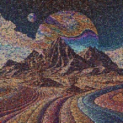 Open source community generated recursive mosaics inscribed on uncommon sats

@deezy_inc @bitcoinfrogs @bitcoin_punks_ @astral_babes @astralchads