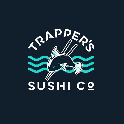 Great sushi. Good vibes. 🍣✌️💙 #trapperssushi