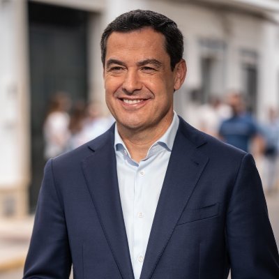 Presidente de @AndaluciaJunta y presidente del @ppandaluz. 
Casado y padre de 3 hijos.