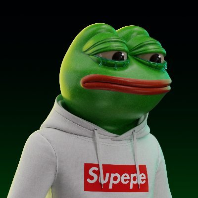 ThePepeWorld's profile picture. A community-driven NFT collection
🐸 The frog nation only jumps forward 🐸

Join our Discord - https://t.co/Ybv53mjjoZ