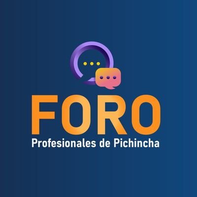 🇪🇨 Somos FORO, Profesionales de Pichincha
🇪🇨 Generamos debate y propuestas para el desarrollo del Ecuador