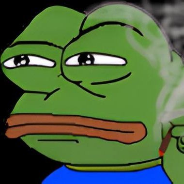 pepetoken69420's profile picture. I got blunts on my mouth 
and I will roll

the real $MEME you needed