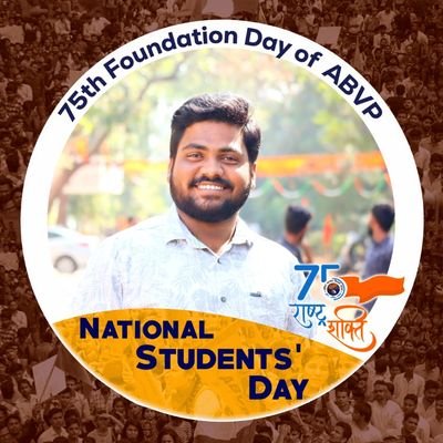 @abvptelangana || State Social Media Co- convenor || #Studentactivist || #ABVP🚩|| Osmania🎓