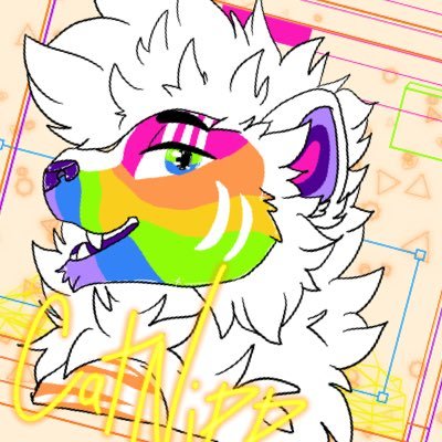 SFW 🌈 Colorful Kitty 🐱 ✨ #HUGMEPLS/LV25/Capricorn/Engineer/He-Him-His/Giver🧡/🌚MorningPerson🌞//@Elk_Craft Fursuiter 18+Acct: CatNippDogAD