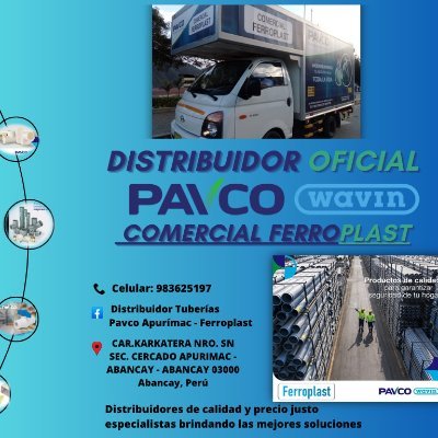 Empresa Distribuidora de Tuberias y Accesorios PAVCO - Abancay- Apurímac