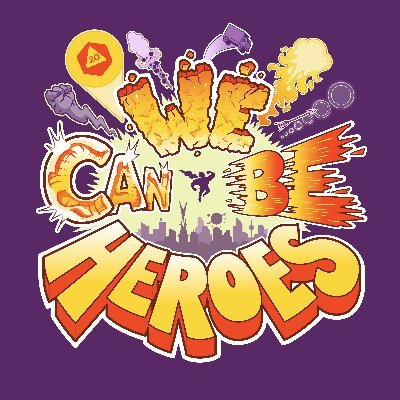 We Can Be Heroes- a superhero TTRPG - fully funded on KS! Release late 2024