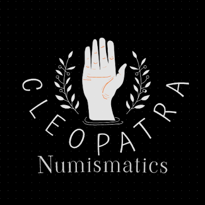 Cleopatra Numismatics a Canadian business registered #1000321802 owned and operated by a well known numismatists: Moufeed Freihat ANA:(3219179) NGC:(CS286060)⛰️