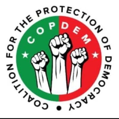 Coalition for the Protection of Democracy (COPDEM) consists of all Obidients and all Support Groups coming together to bring better leadership in Nigeria.