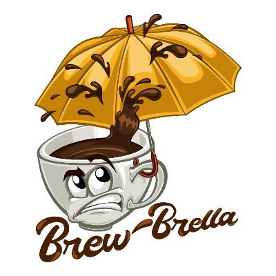 A shower curtain for coffee makers!  Use with Keurig or Nespresso Coffee Machines.  Brew-Brella keeps the splatter off your countertops!