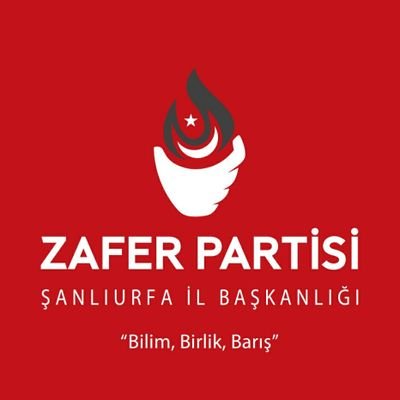 İl Başkanı: @Emintatldil2
Zafer Partisi Şanlıurfa İl Başkanlığı Resmi Twitter Hesabı 🇹🇷
Parti Teşkilatımıza Üye Olmak İçin: https://t.co/0rgbsbz0EM