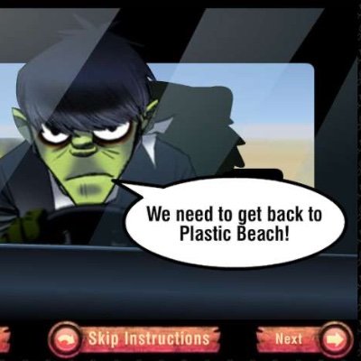 RETURNTOPB's profile picture. #RETURNTOPLASTICBEACH

trying to aid in the mission to get Escape to Plastic Beach back.

run by @cl0_wder