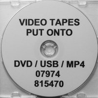 VIDEO TAPES PUT ONTO DVD USB PETERBOROUGH(@jasonrudkin1) 's Twitter Profile Photo