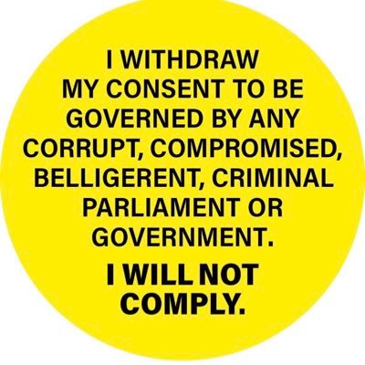 I will NOT comply!