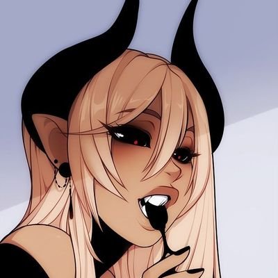 The devils favorite daughter 😈
Dark humor addict💔 Introverted🎮
born to be crazy🥵 Kinda horny👀🥰
A curse to all😋 Daughter to @s8n 🔥 I DO ADDS AND PROMOS🥂