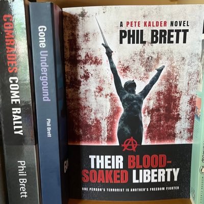 A retired primary school teacher, socialist and author of the Pete Kalder series of books - the latest being - Their Blood-Soaked Liberty.