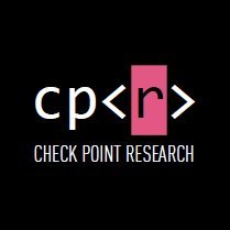 Fighting cyber threats one research at a time. News from Check Point’s (@checkpointSW) Research team. Podcast: https://t.co/Cp128Xv0CM…