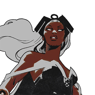 ᅟ ❛ 𝐒 𝐓 𝐎 𝐑 𝐌 : ᅟᅟᅟi'm ɑ mutɑnt. i'm ɑ goddess. ɑnd i wɑnt to live.