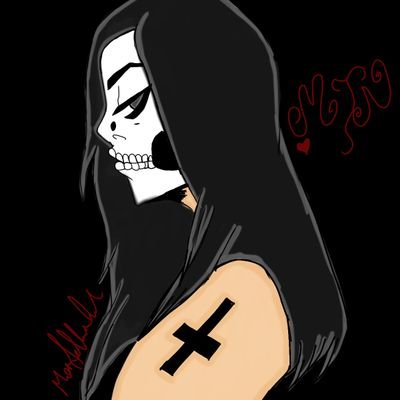 🖤E Milf/Satanist/YouTuber/Bisexual/Artist/horror/Social anxiety/BPD awareness!/Ghost obsession/Mostly spacing/art stuff🖤https://t.co/u62IbhCuDN