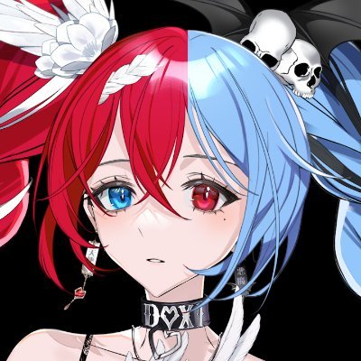 HI! I'm a paraDOXIcal #vtuber, and I'm your best nightmare ❤️ 💀 | Model by @siivvvvvv | Rig by @LeaxerRose | Main Tag: #Doxi | Lewd tag: #Doxxxi