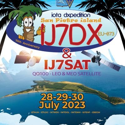 Dx-pedition from San Pietro island
28-29-30 July 2023