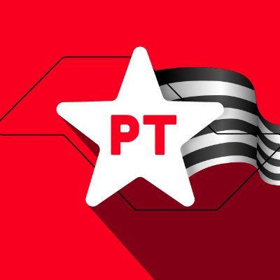 Twitter oficial do Partido dos Trabalhadores do estado de São Paulo.