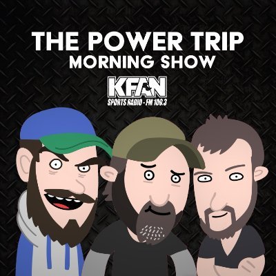 KFAN’s Power Trip Morning Show on 100.3 FM. Cory Cove (@CoryCove) Chris Hawkey (@Chris_Hawkey) and Meatsauce (@Meatsauce1) appear weekdays 5:30-9:00A.