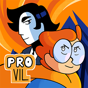 a hero and a villain fight for good and evil... but is there something more between them? a webcomic by @mushroomstairs ! updates mondays!