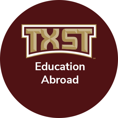 The official twitter account for Texas State University Education Abroad. #txstabroad
