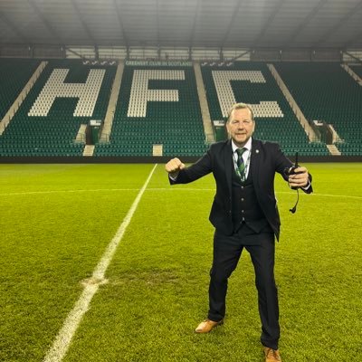 works at Hibernian FC, All tweets are very much my own